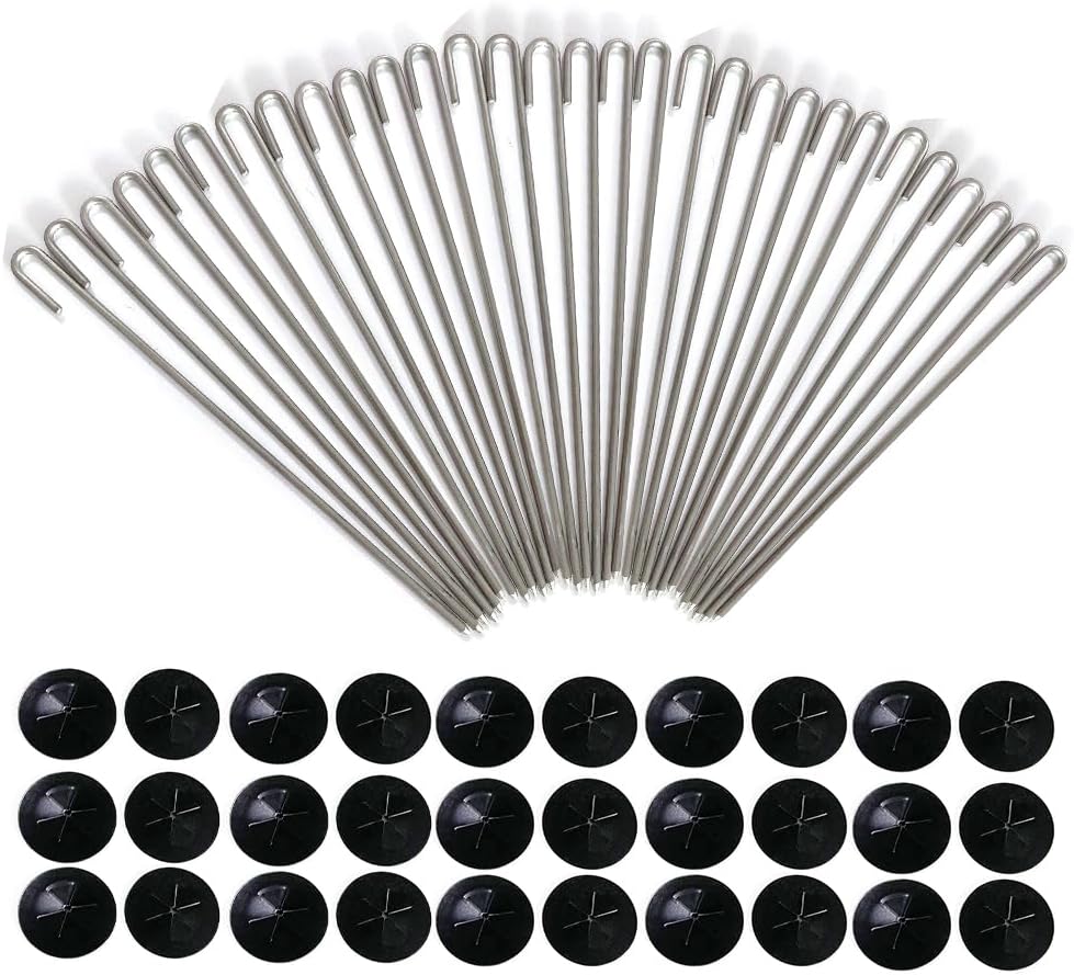 Renewable Energy Systems - 10/50/100/150/200/300pcs Solar Panel Bird Guard Fastener