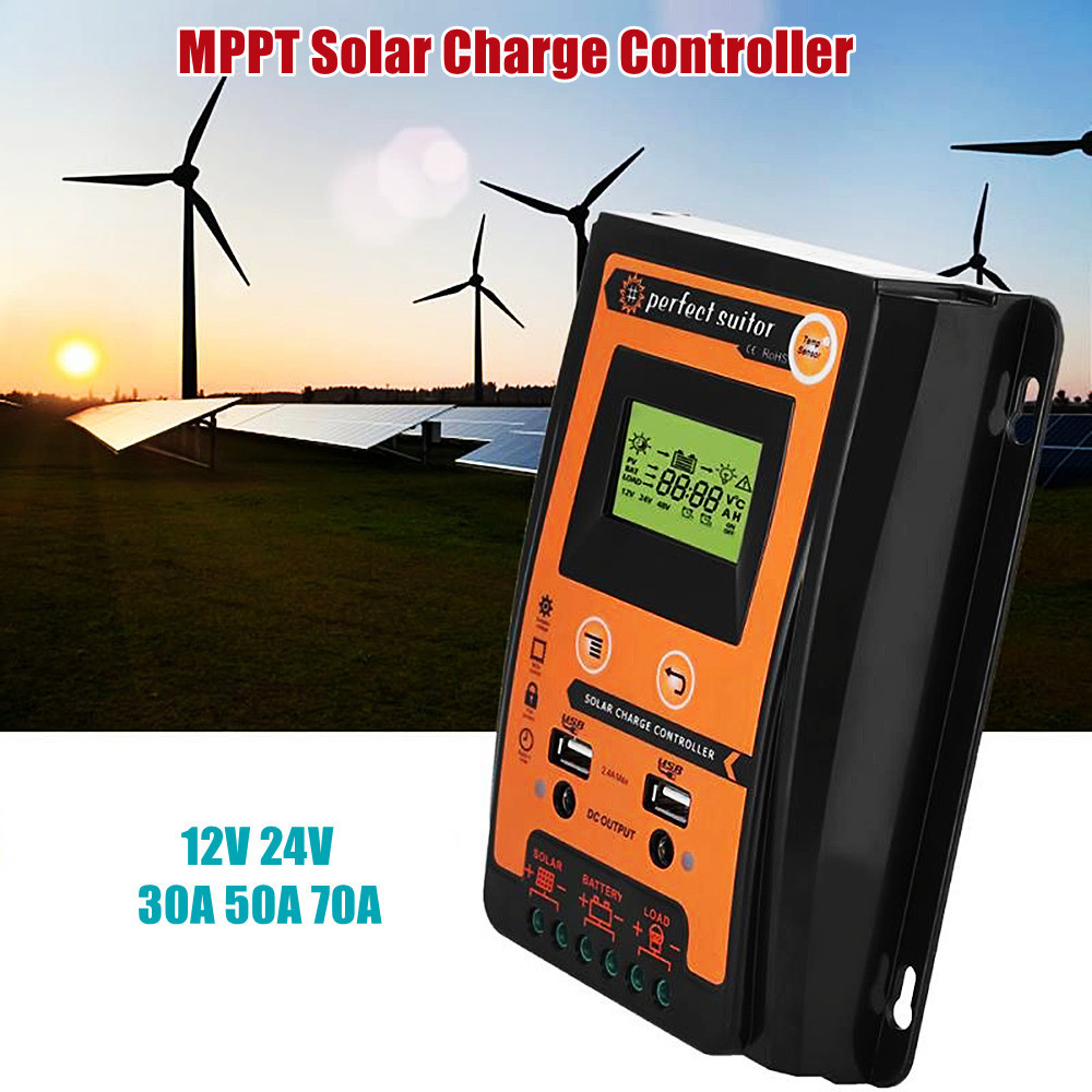 Renewable Energy Yes Please - MPPT Solar Charge Controller 12V 24V