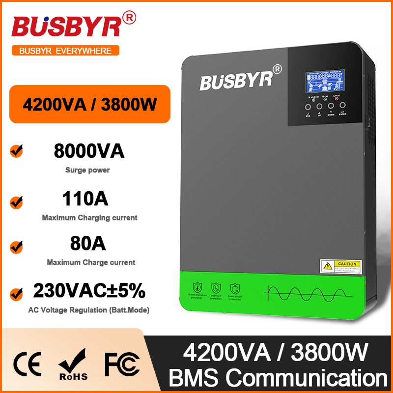 4.2KW 6.2KW Hybrid Solar Inver - Renewable Energy Systems recension och pris