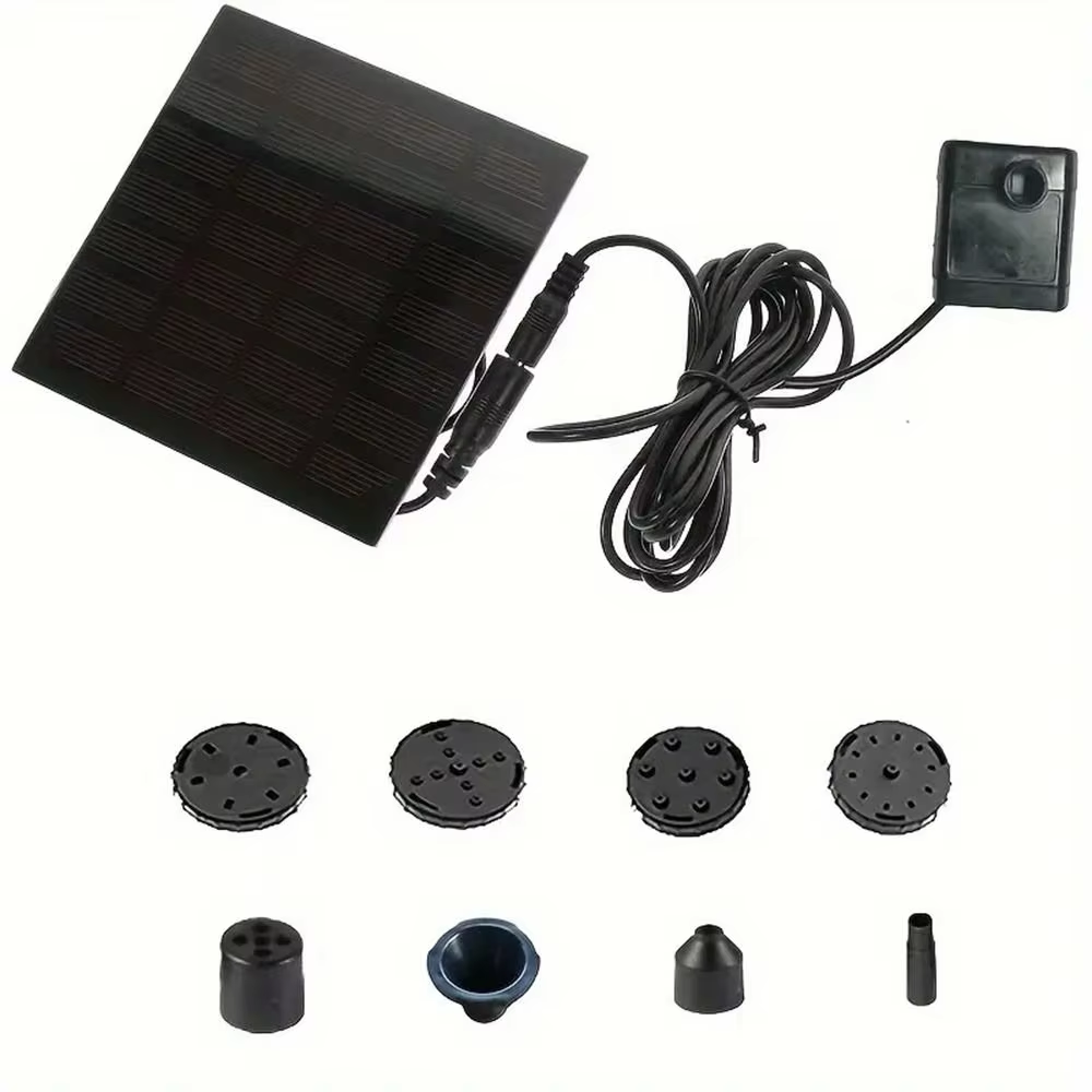 1.5W Mini Solar Fountain Pump  - Solar Pool Pump Kit recension och pris