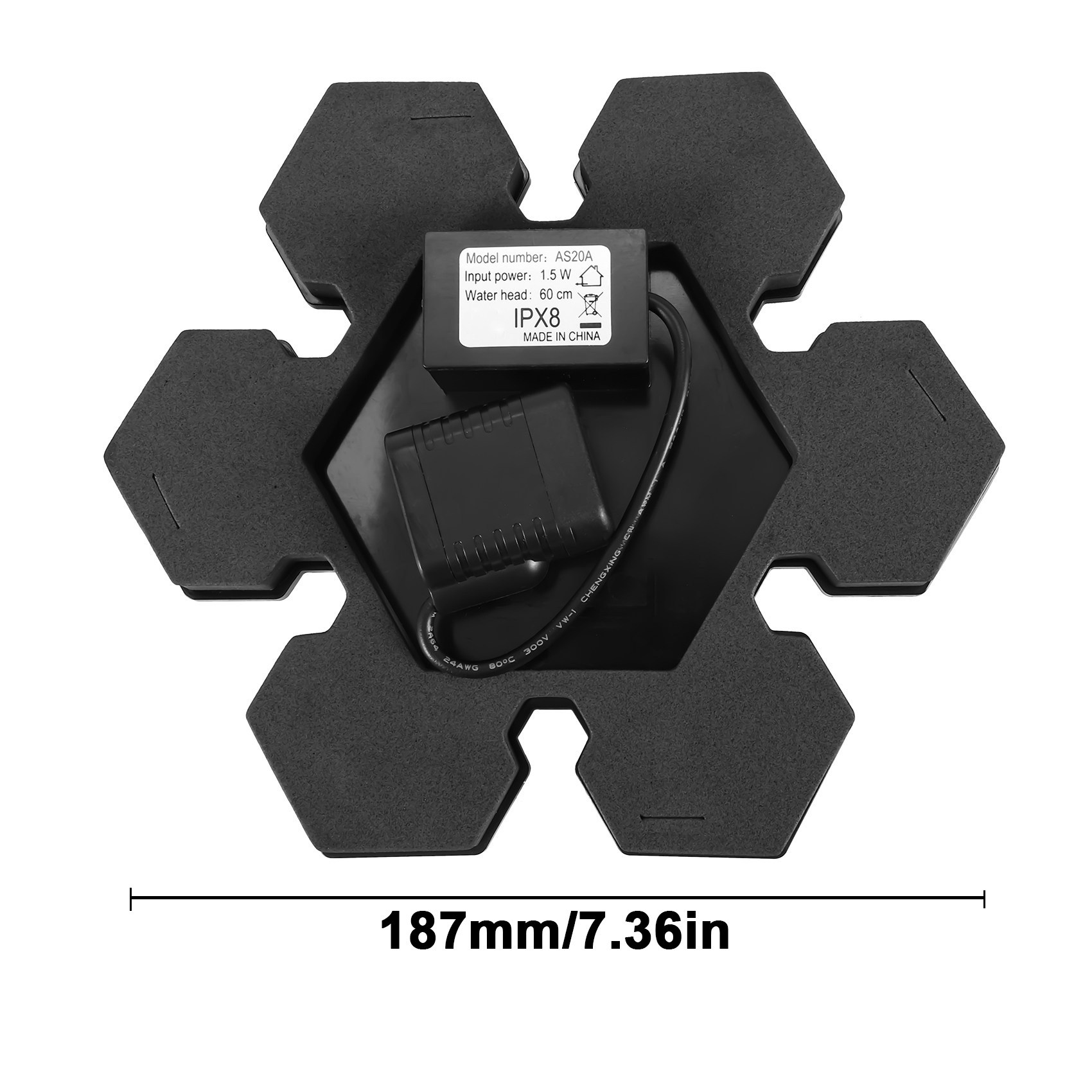 PZHI Solar Fountain Pump with  - Solar Pool Pump Kit recension och pris