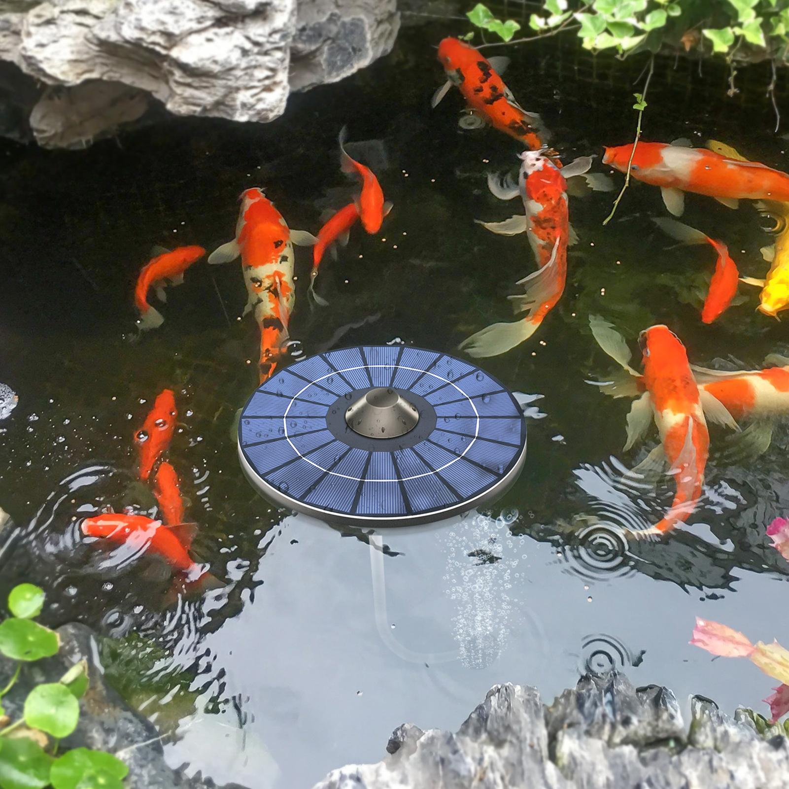 Solar-powered pond aerator pum - Solar Pool Pump Kit recension och pris