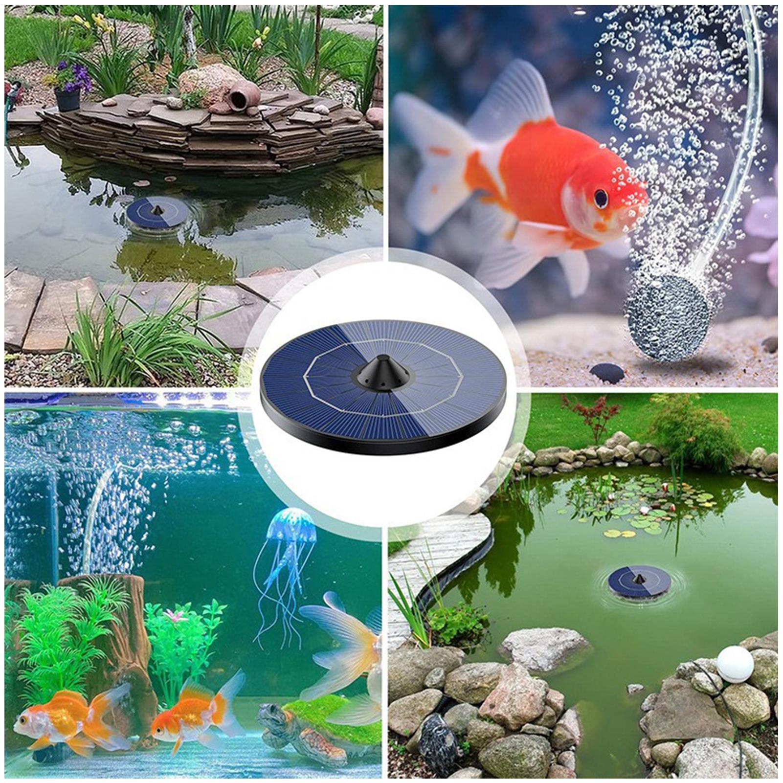 Solar-powered pond aerator pum - Solar Pool Pump Kit recension och pris