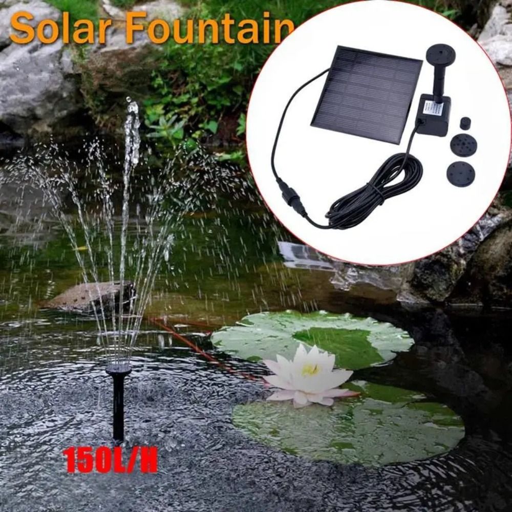 1.4W Mini Solar Fountain Pump  - Solar Pool Pump Kit recension och pris