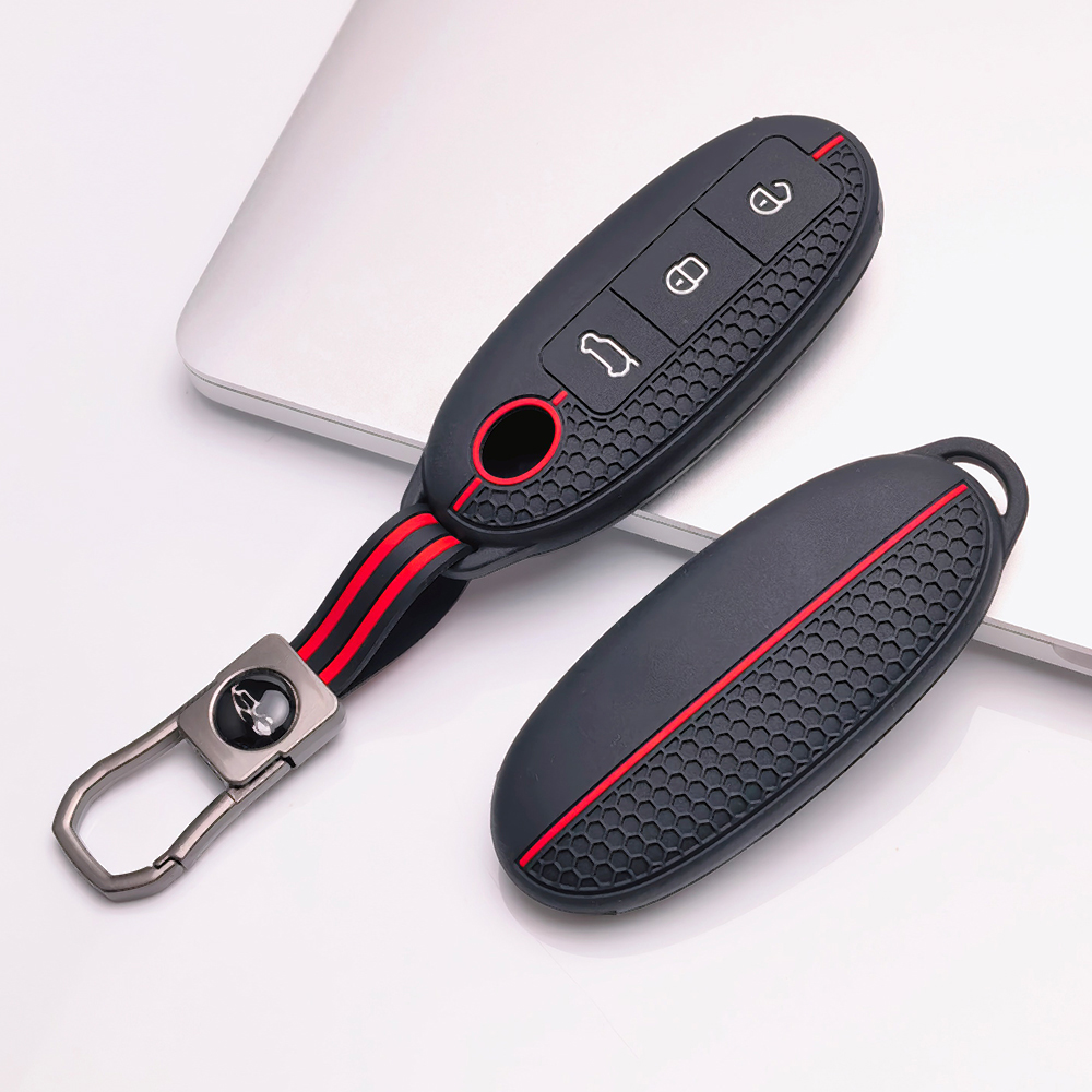 3 Button Silicone Car Key Cove - Renewable Energy Infrastructure recension och pris