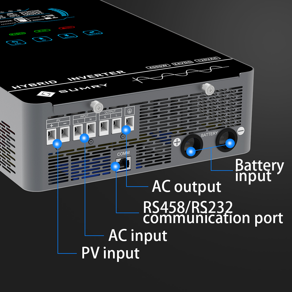 Sumry 4KW 120V Off Grid Solar  - Solar Pump Controller recension och pris
