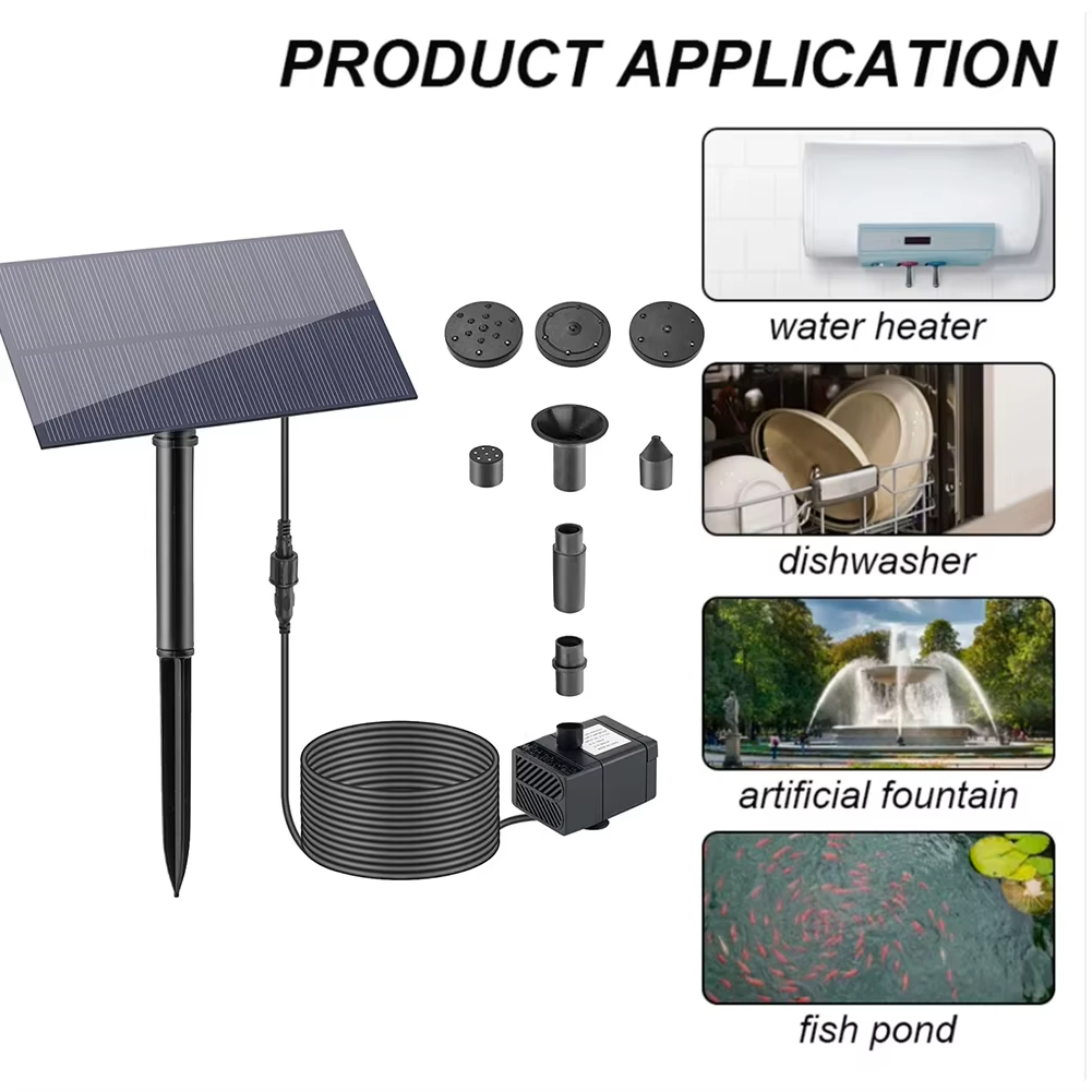 5W 5V Mini Solar Fountain Wate - Solar Pool Pump Kit recension och pris