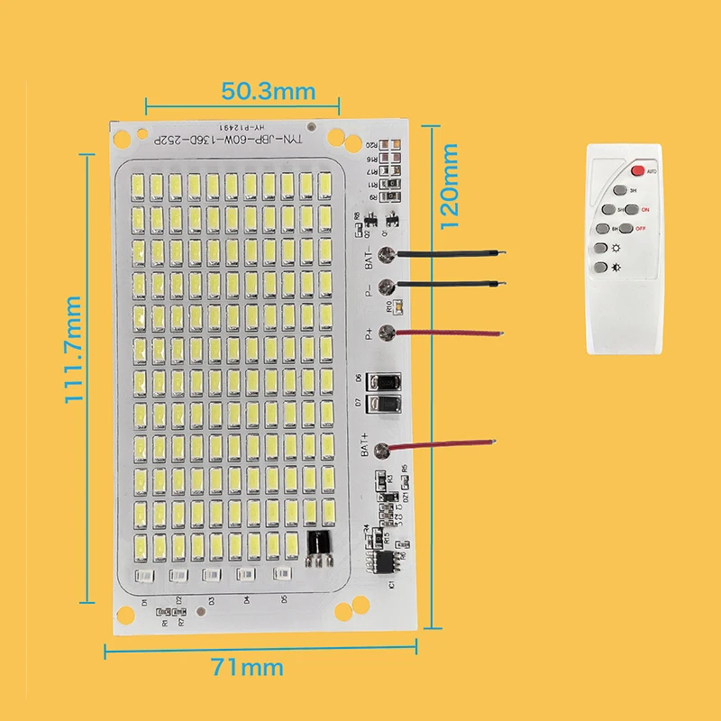 1Pcs 10W-600W LED Outdoor Sola - Renewable Energy Systems recension och pris