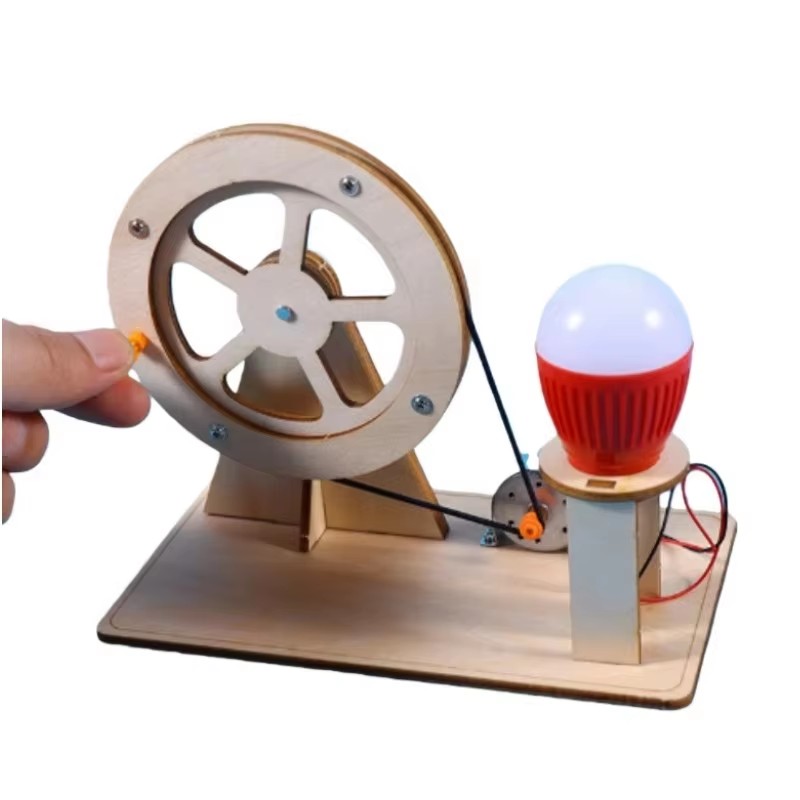 DIY Hand Crank Generator Scien - Renewable Energy Demonstration Kit recension och pris