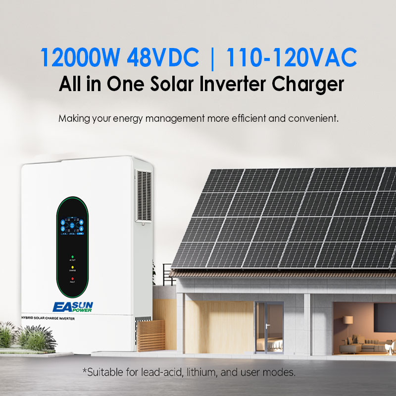 EASUN US 12KW 12000W Split Pha - Solar Pump Controller recension och pris