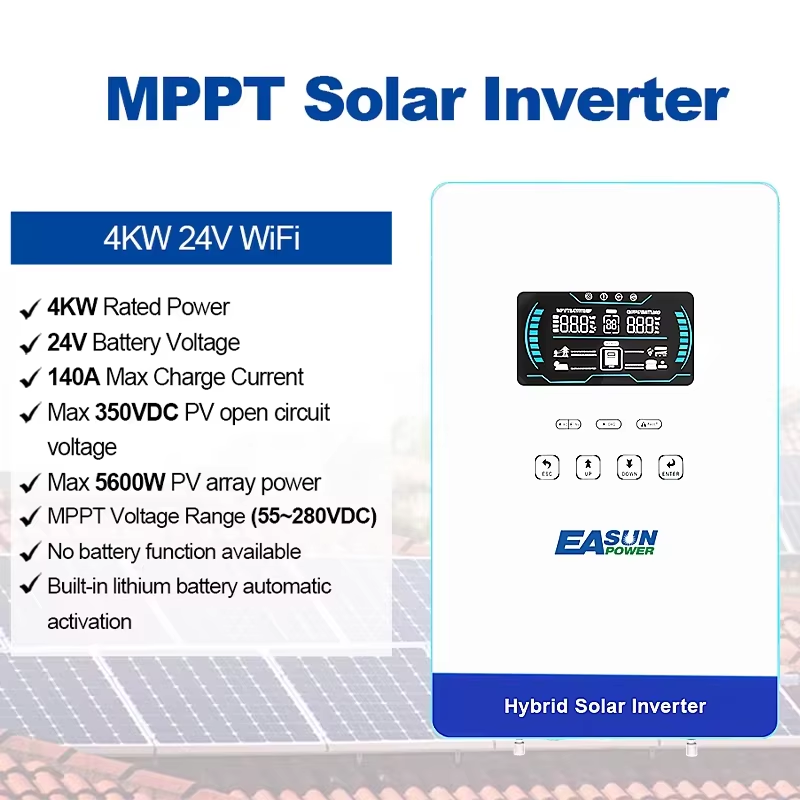 EASUN POWER Hybrid Solar Inver - Solar Pump Controller recension och pris