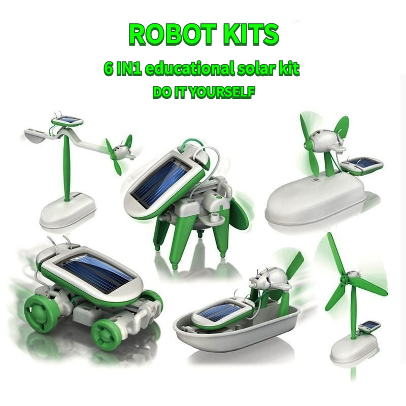 Creative DIY 6 IN 1 solar Ener - Renewable Energy Demonstration Kit recension och pris